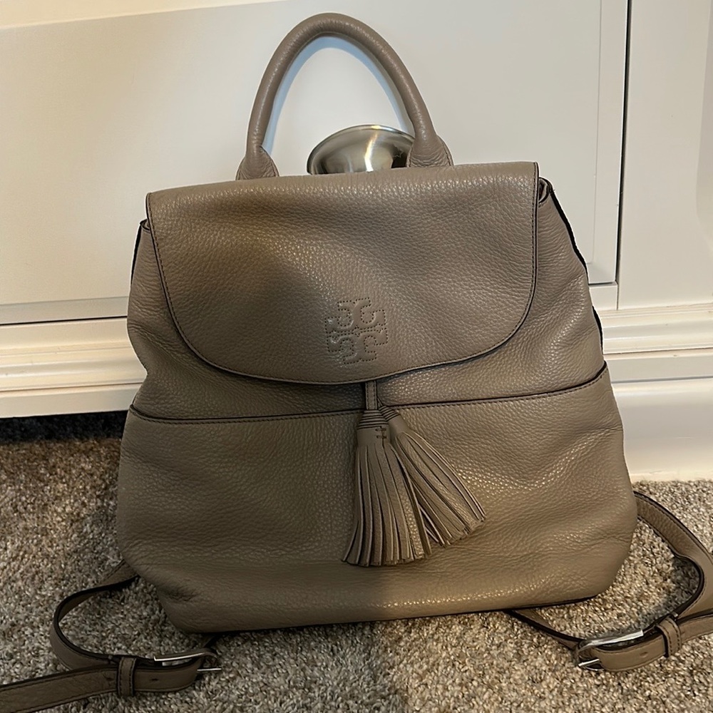 Tory Burch backpack gray